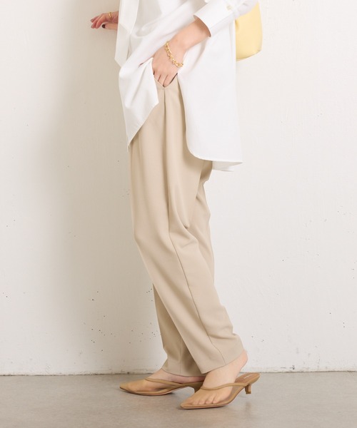 「COLLAGE GALLARDAGALANTE」 スラックス 1 ベージュ レディース_画像4