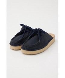 黒 スニーカーミュール moussy MOUSSY（マウジー） スニーカー ミュール CLARKS NOMAD MULE