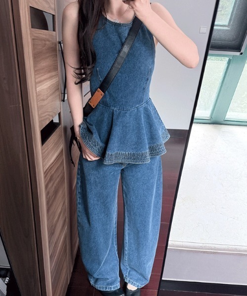 デニム セットアップ（サイズ（S/M/L）：M）のおすすめ人気商品一覧