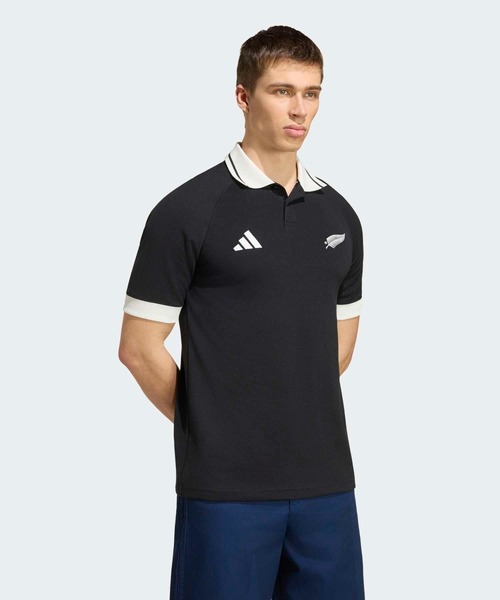 adidas（アディダス） ポロシャツ オールブラックス レジャーウェア