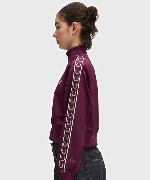 FRED PERRY（フレッドペリー） ジャージ Cropped Taped Track Jacket