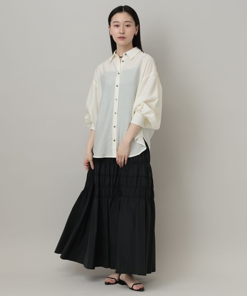 「A part by」 長袖シャツ FREE ブルー系その他3 レディース_画像2