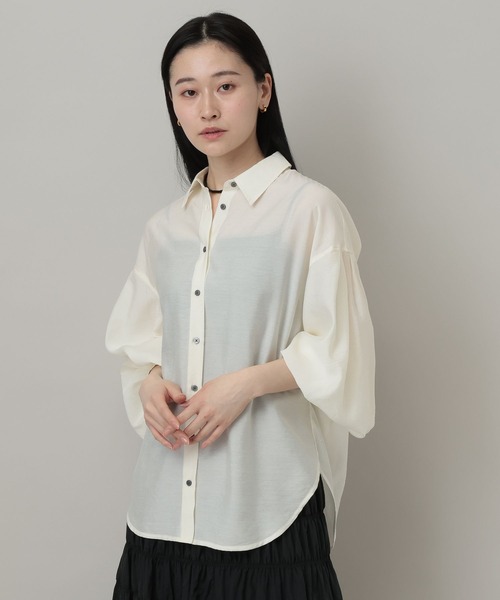 「A part by」 長袖シャツ FREE ブルー系その他3 レディース_画像7