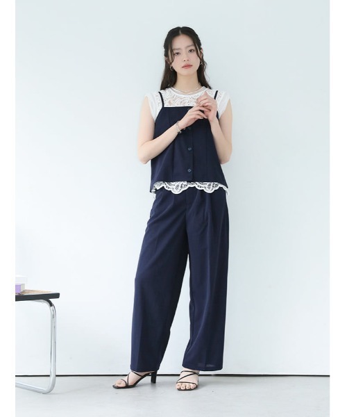 fifth（フィフス） セットアップ 「2点セット」ビスチェ×ワイドパンツ