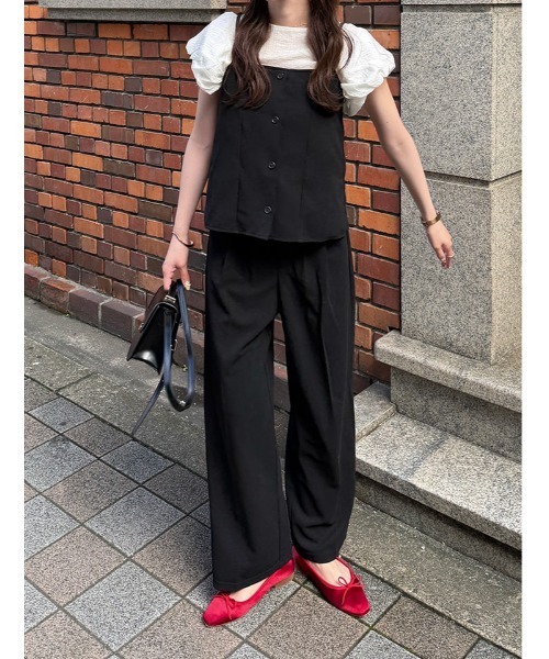 fifth（フィフス） セットアップ 「2点セット」ビスチェ×ワイドパンツ