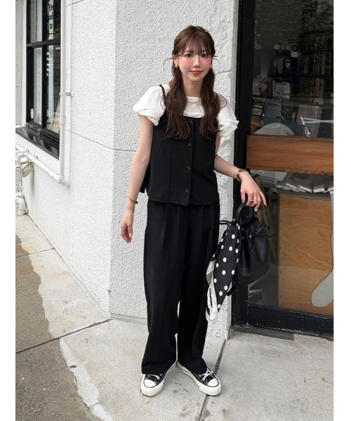 fifth（フィフス） セットアップ 「2点セット」ビスチェ×ワイドパンツ