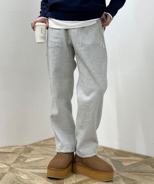「GEVACO」 イージーパンツ 38 ミント レディース_画像7