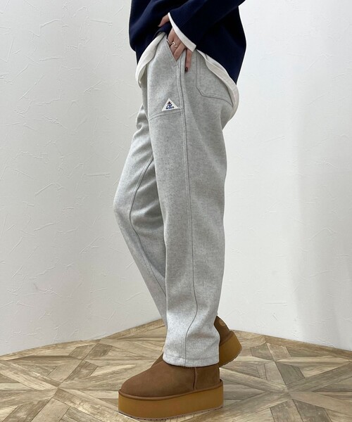 「GEVACO」 イージーパンツ 38 ミント レディース_画像8