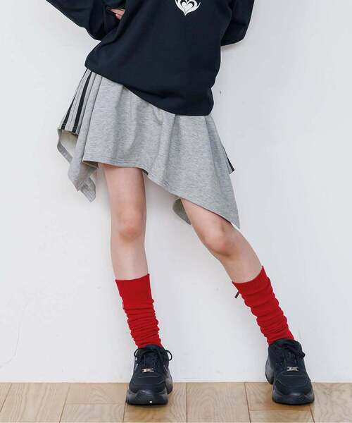 BOBO CHOSES（ボボショーズ） スカート Color Block pleated woven