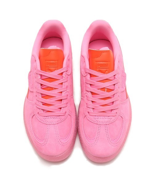 「PUMA」 ローカットスニーカー 24.5cm ピンク レディース_画像2