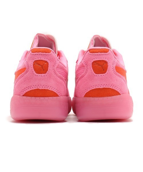 「PUMA」 ローカットスニーカー 24.5cm ピンク レディース_画像3