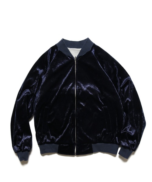 CAL O LINE キャルオーライン リバーシブル ブルゾン ジャケット CAL O LINE ジャケット ブルゾン LINE/キャルオーライン VELOUR