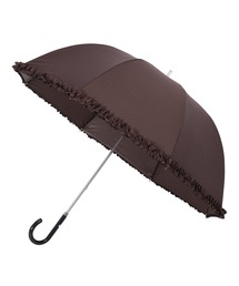 LANVIN en Bleu 傘 晴雨兼用日傘 ドビーフリル レディース
