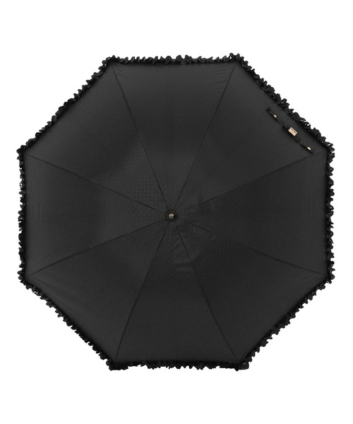 LANVIN en Bleu 傘 晴雨兼用日傘 ドビーフリル レディース