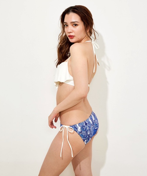 Muselore 水着 「Muselore/ミューズロア」ワイヤーフリルブラダマスク