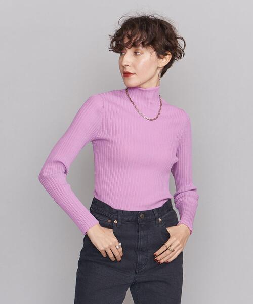 即納大人気 ニット ZOZOTOWN PayPayモール店 - 通販 - PayPayモール BY ランダムリブ タートルネックニット -ウォッシャブル- 即納低価