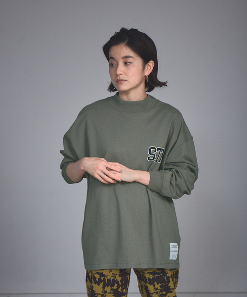 ネームタグ tシャツ Tシャツ 別注 モックネック ロゴ オーバーサイズ ロンT ZOZOTOWN PayPayモール店 - 通販 - PayPayモール ショップ