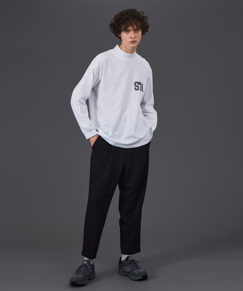 ネームタグ tシャツ Tシャツ 別注 モックネック ロゴ オーバーサイズ ロンT ZOZOTOWN PayPayモール店 - 通販 - PayPayモール ショップ