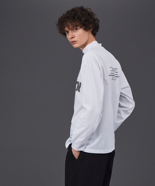 ネームタグ tシャツ Tシャツ 別注 モックネック ロゴ オーバーサイズ ロンT ZOZOTOWN PayPayモール店 - 通販 - PayPayモール ショップ