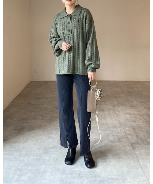 アルペロベロニットセーター新品 Alley by w closet（アリーバイダブルクローゼット）の「【Alley