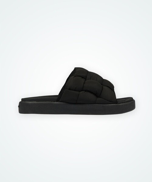 ✨新品✨ フットインダストリー ブラック ロープスタイルスサンダル サンダル 【FOOT INDUSTRY/フットインダストリー】i Rope