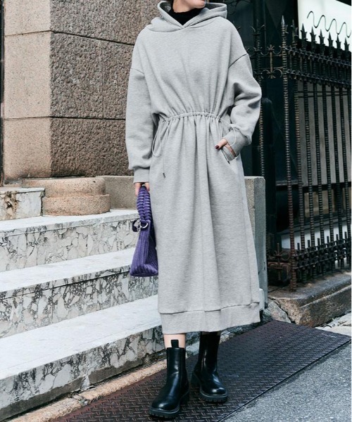 ワンピース 2way 裏起毛 パーカー : ZOZOTOWN Yahoo!店 - 通販 - Yahoo