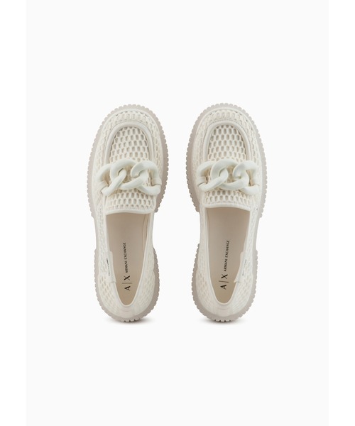 【希少品】【ARMANI】エクスチェンジ　チャンキー　ローファー　サイズ38 Armani - 【希少品】【ARMANI】エクスチェンジ チャンキー