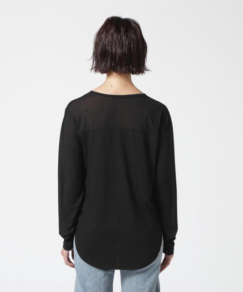 DROIT BELLO tシャツ BELLO（ドロイトベロ）シアーベア切替プル