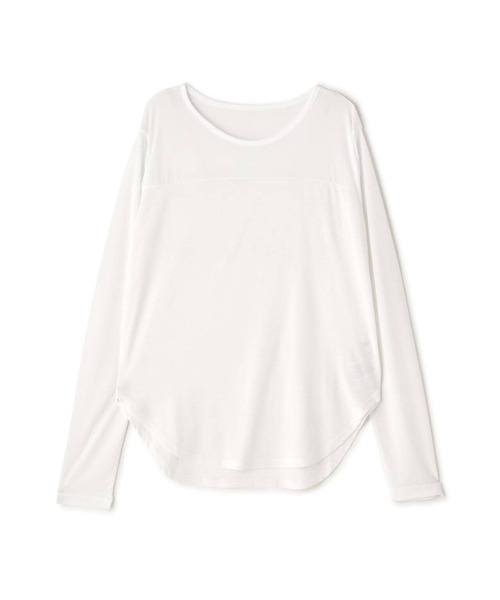 tシャツ DROIT BELLO（ドロイトベロ）シアーベア切替プルオーバー レディース DROIT BELLO tシャツ BELLO（ドロイトベロ）シアーベア切替プル