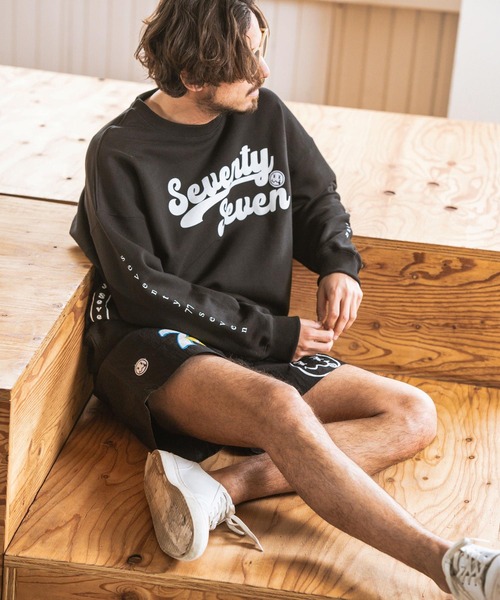 seventy seven トレーナー スウェット msw1448- middle onz over