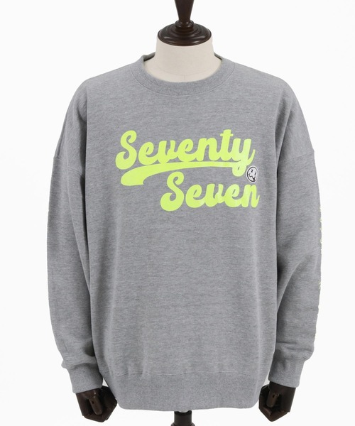 seventy seven トレーナー スウェット msw1448- middle onz over