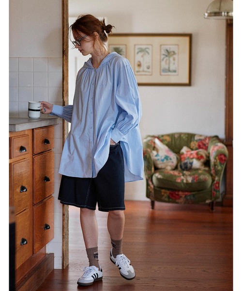 ブラウス シャツ MILKFED.xOMIYA ELLIE S/S SHIRT レディース MILKFED.xOMIYA ELLIE S/S SHIRT – calif（カリフ）公式サイト