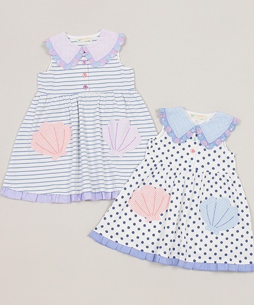 babycheer（ベイビーチアー） ワンピース シェルワンピース キッズ