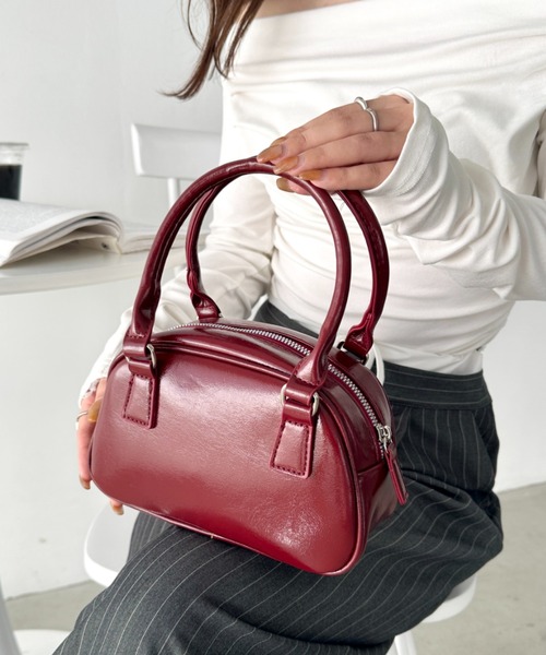 CLEA ボストンバッグ 2wayミニボストンバッグ レディース : ZOZOTOWN