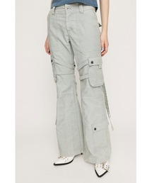SLY（スライ） スラックス パンツ WASHED CORDUROY FLARE PT