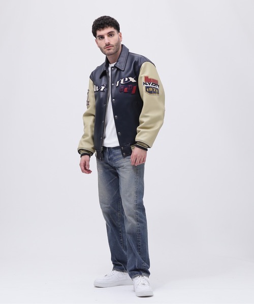 AVIREX（アヴィレックス） スタジャン 90's GOALERS VARSITY JACKET