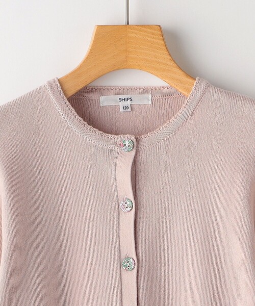 SHIPS KIDS:80〜90cm / リバティ カーディガン SHIPS カーディガン KIDS:80〜90cm / リバティ キッズ 子供服