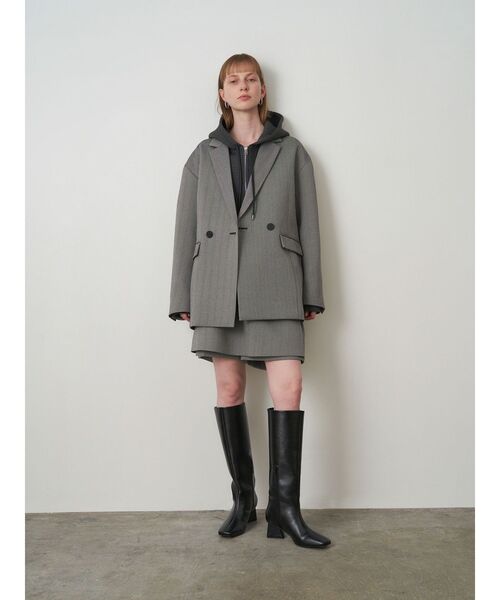 ELENDEEK エレンディーク ブーツ スクエアショートブーツ レディース37 SQUARE SHORT BOOTS | ELENDEEK/エレンディーク