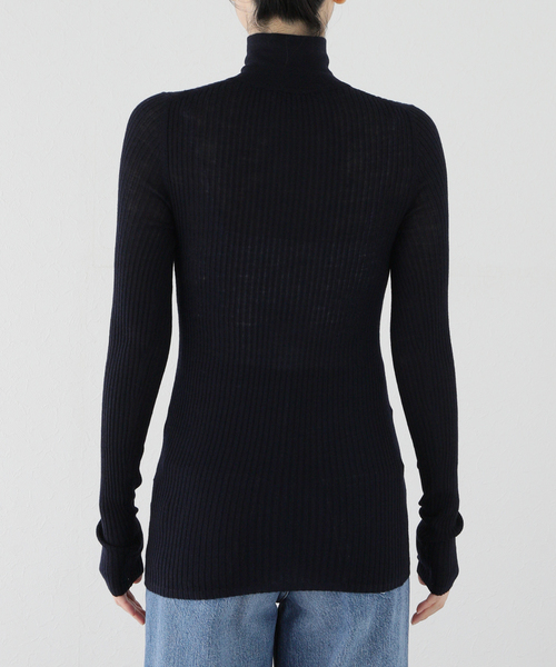 Deuxieme Classe ニット セーター *「Tibi/ティビ」RIBBED ZIPUP