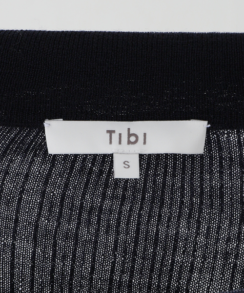 Deuxieme Classe ニット セーター *「Tibi/ティビ」RIBBED ZIPUP