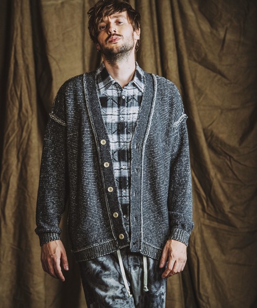 NO ID.（ノーアイディー） シャツ 「NO ID.」Check Big Shirt