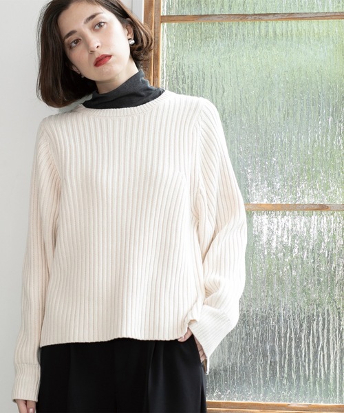 OPAQUE.CLIP（オペークドットクリップ） ニット セーター 「7color