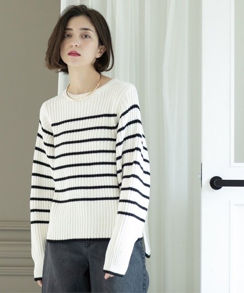 OPAQUE.CLIP（オペークドットクリップ） ニット セーター 「7color