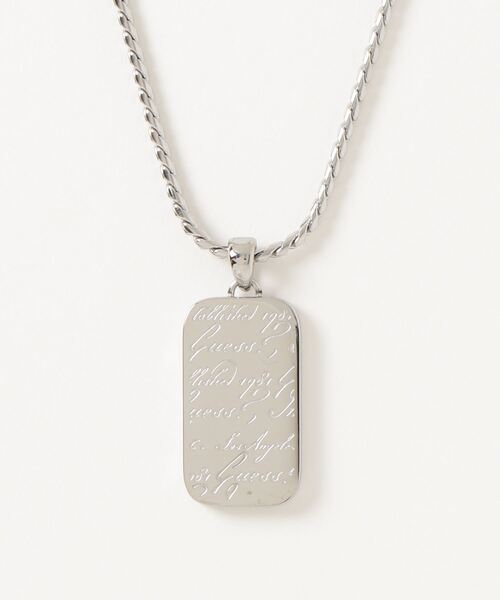 【GUESS】Logo Link Pendant Necklace ペンダント ネックレス GUESS Logo Link Pendant Necklace - Macy's