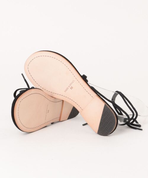 TKEES 「TKEES」 フラットサンダル 5 ブラック レディース