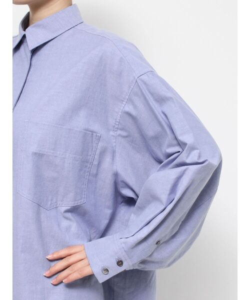 ELENDEEK（エレンディーク） ブラウス シャツ オーバーサイズシャツ