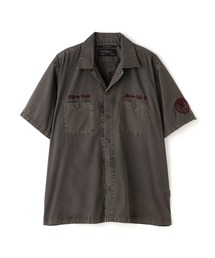 シャツ FADED WORK SHIRT ”USAFA” / フェイド 半袖ワークシャツ / AVIREX / アヴィレックス メンズ レディース｜ZOZOTOWN Yahoo!店