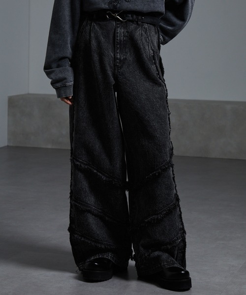 cussil ジーンズ 「cussil/クシル」「12oz」 ルーズシルエット