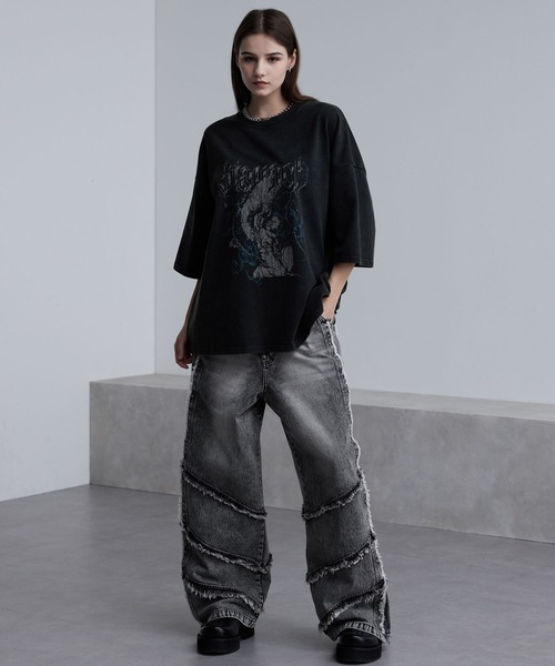 cussil ジーンズ 「cussil/クシル」「12oz」 ルーズシルエット