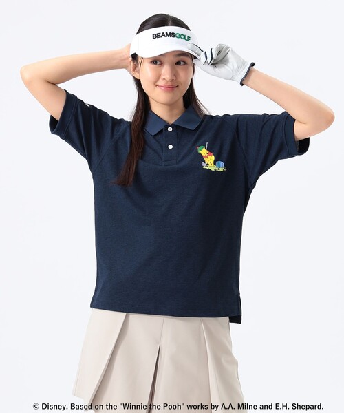 ポロシャツ ポロ 「別注」Champion / Disney / Winnie-the-Pooh ポロシャツ レディース Champion ポロシャツ ポロ 「別注」Champion / Disney Winnie